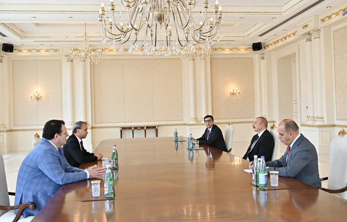 Ilham Aliyev receives President of International Chess Federation