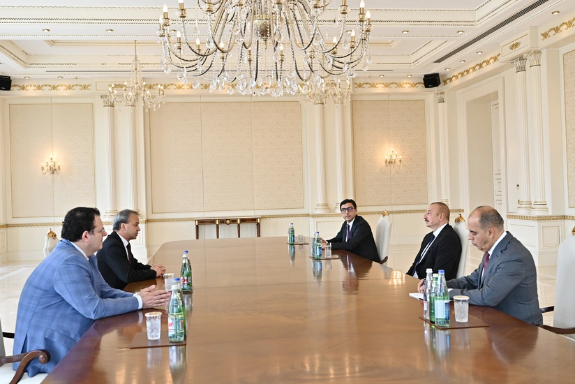 Ilham Aliyev receives President of International Chess Federation