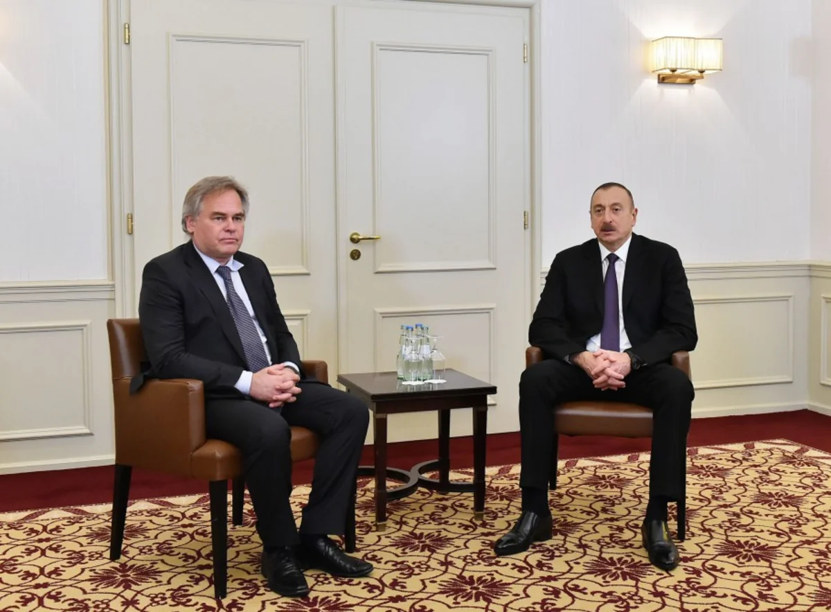 Prezident İlham Əliyev “Kaspersky Lab” şirkətinin sahibi və baş icraçı direktoru ilə görüşüb