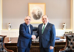 Kamran Əliyev Ankarada Türkiyənin Ali Məhkəməsinin sədri ilə görüşüb,  qarşılıqlı hüquqi dəstək imkanları müzakirə edilib