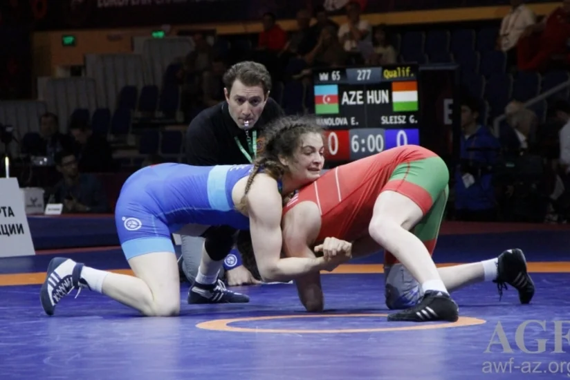 Azərbaycanın qadın güləşçisi Avropa çempionatının finalına vəsiqə qazanıb - YENİLƏNİB