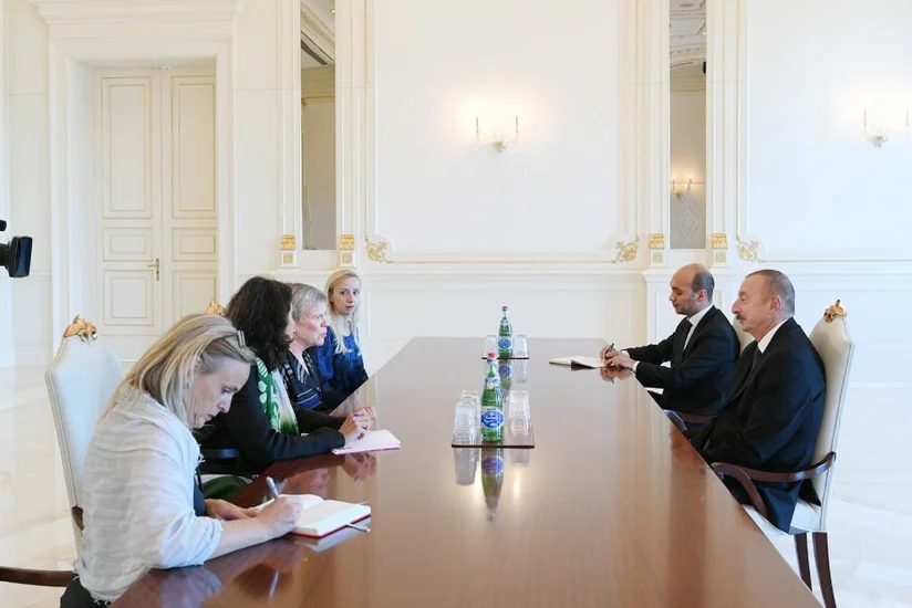 President Ilham Aliyev receives delegation led by NATO deputy secretary general