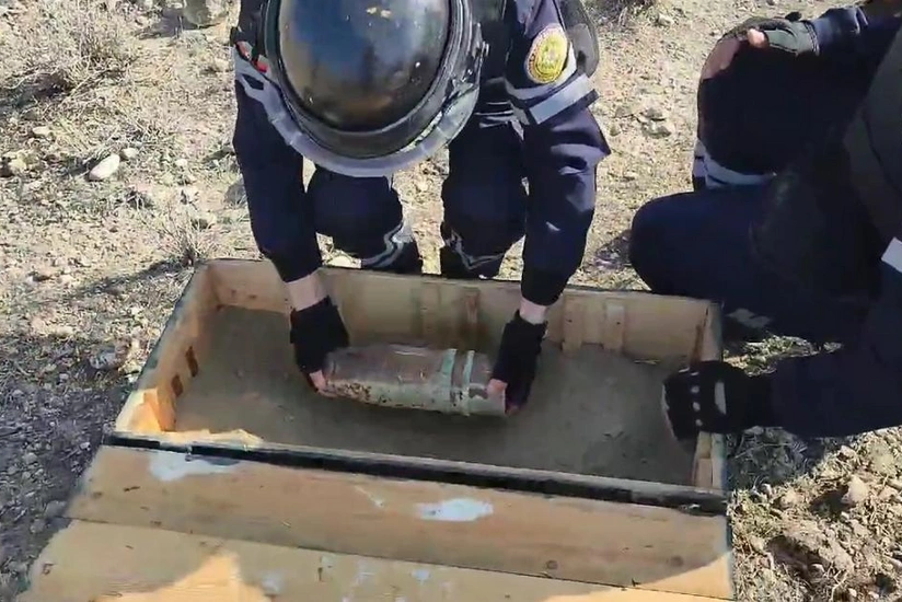 Kəngərlidə top mərmiləri aşkar edilib