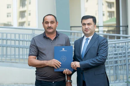 Şəhid ailəsi və müharibə əlillərinə 140 mənzil və fərdi ev təqdim edilib
