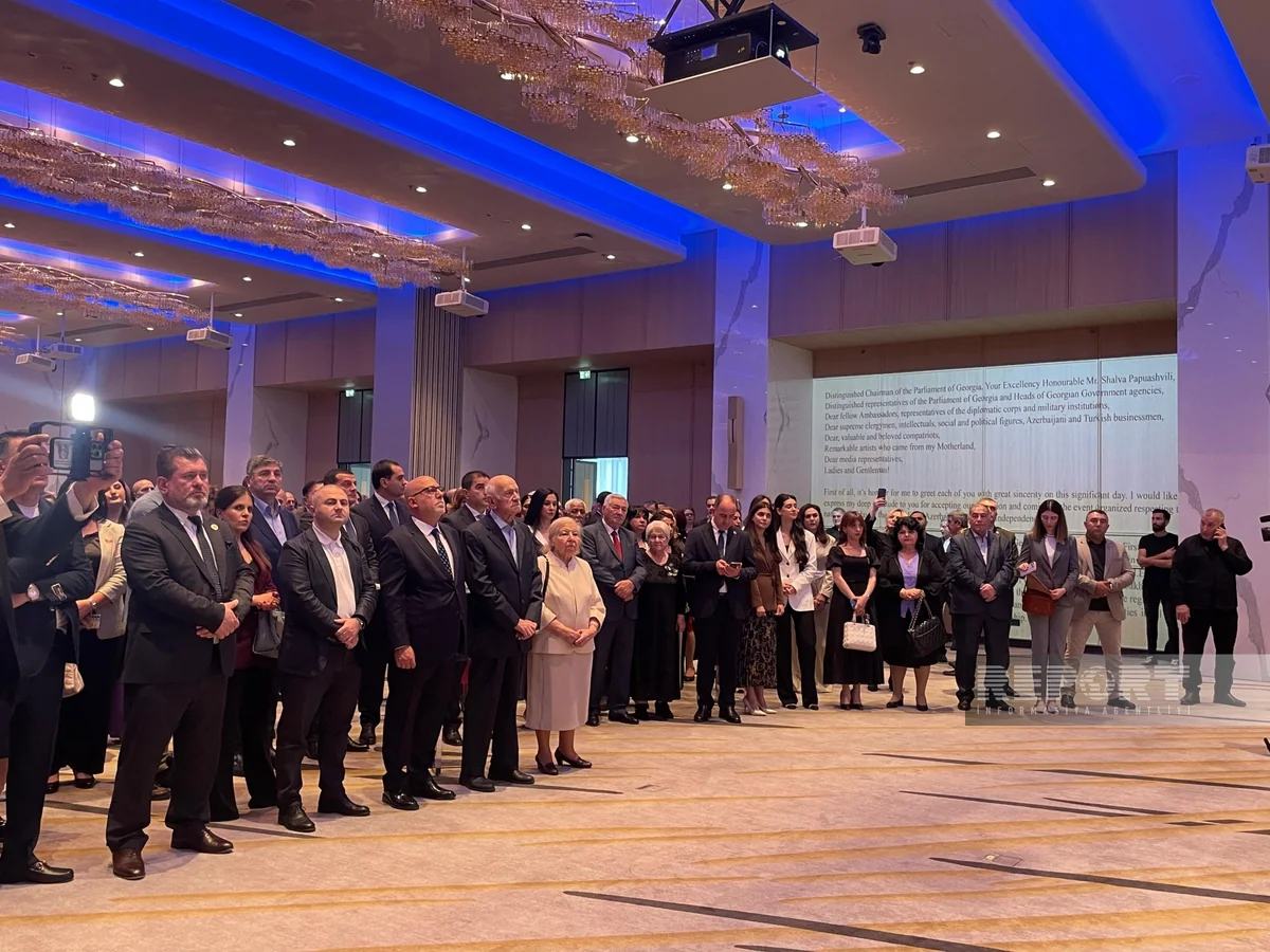 Tbilisidə 28 May - Azərbaycanın Müstəqillik Günü qeyd olunub