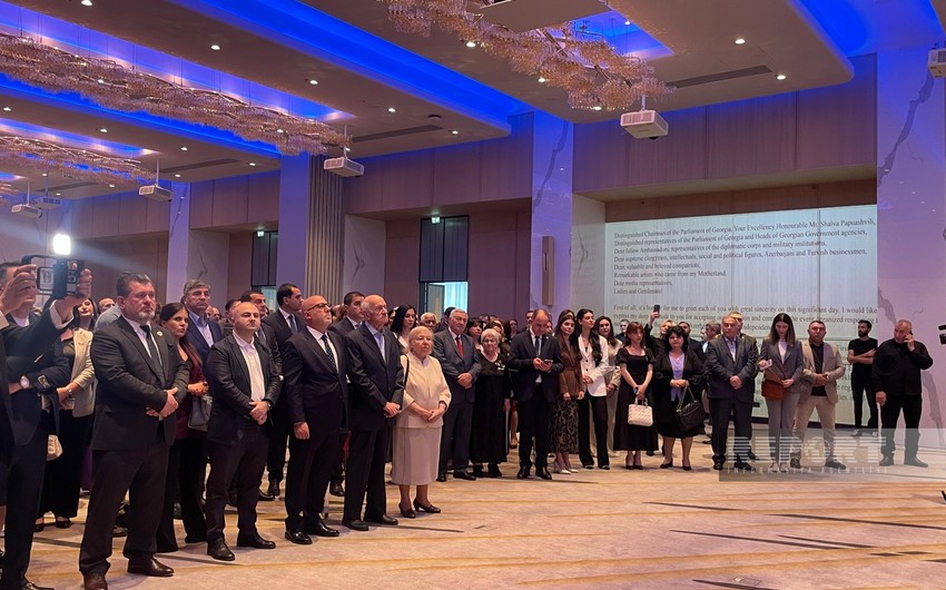 Tbilisidə 28 May - Azərbaycanın Müstəqillik Günü qeyd olunub