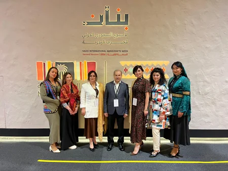 Azerbaijan's traditional crafts captivate visitors at Saudi International Handicrafts Week