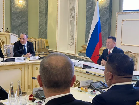 Vladimir Putin meets Azerbaijani prosecutor-general