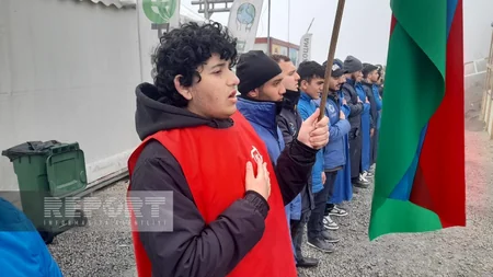 Protest rally on Khankandi-Lachin road enters its 128th day