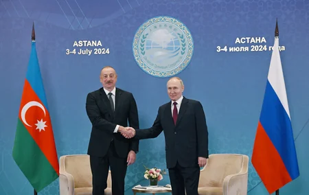 Astanada Azərbaycan və Rusiya prezidentlərinin görüşü olub - YENİLƏNİB-2