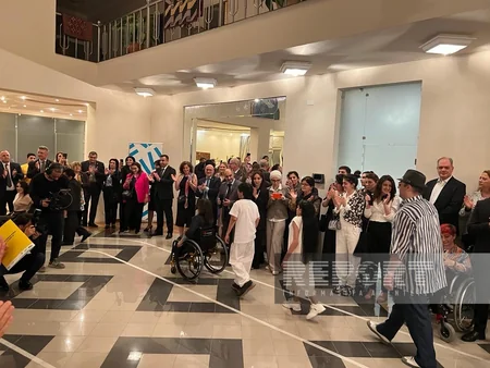 Bakıda fiziki məhdudiyyətli insanlar üçün xüsusi moda nümayişi keçirilib