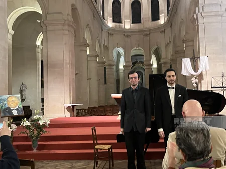 Parisdə Heydər Əliyevin anadan olmasının 100 illiyinə həsr olunmuş konsert keçirilib