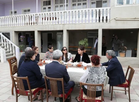 Azərbaycanın Birinci vitse-prezidenti Bakının Kürdəxanı qəsəbəsində olub