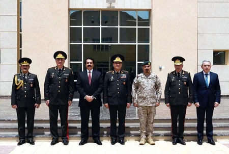 Najmeddin Sadikov visits Islamic Military Counter Terrorism Coalition