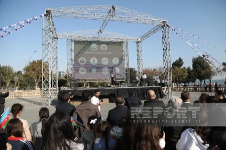 Bakıda “Gücümüz cəsarətimizdədir!” adlı yürüşün açılış mərasimi olub - YENİLƏNİB