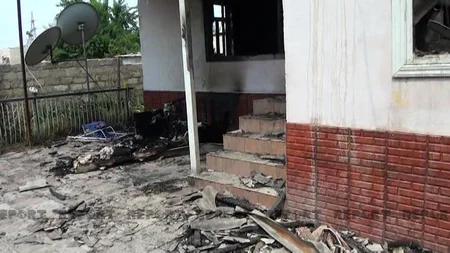 Salyanda ev yandı, xəsarət alan var