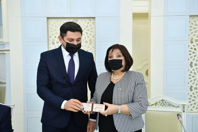 Vətən müharibəsi qazisi Milli Məclisdə işlə təmin olunub