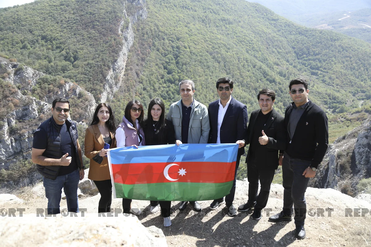 NGO representatives start visit to Shusha