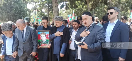 Sumqayıtda Birinci Qarabağ müharibəsinin şəhidi Cavid Ələkbərov dəfn edilib - YENİLƏNİB