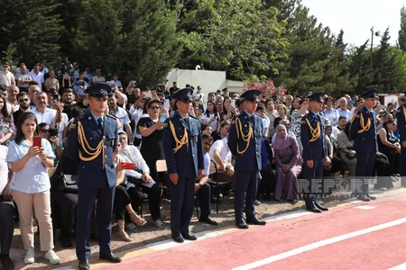 Heydər Əliyev adına Hərbi İnstitutda növbəti buraxılış mərasimi keçirilib