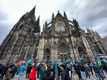 Action to commemorate victims of Khojaly genocide held in Germany