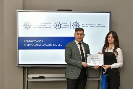 “Övladlığa götürmə sahəsində göstərilən xidmətlər”lə bağlı media nümayəndələrinə təlim keçirilib