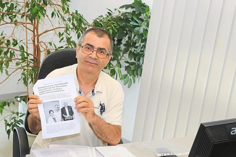 Azerbaijani journalist and his family to be deported from Germany