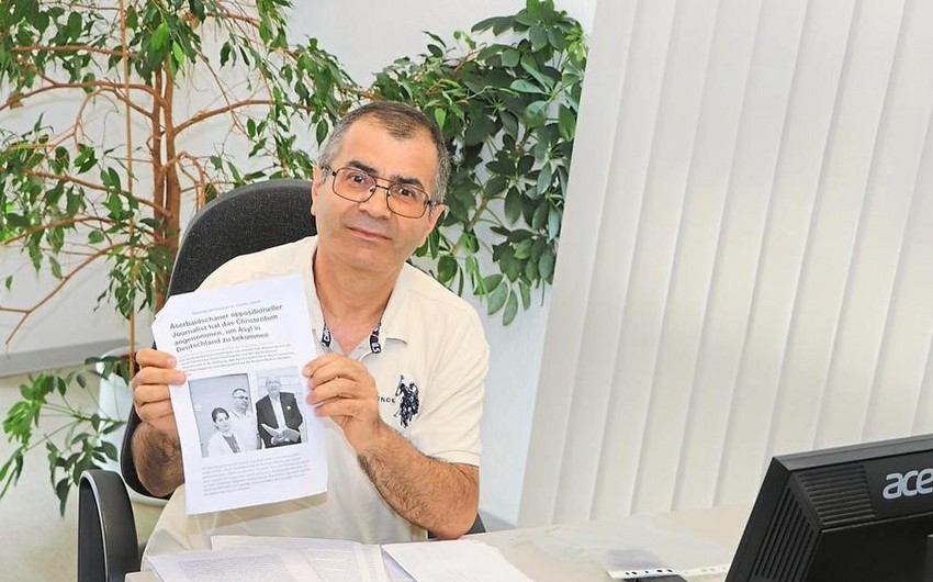 Almaniyada kilsəyə sığınan azərbaycanlı jurnalist və ailəsi deportasiya ediləcək 