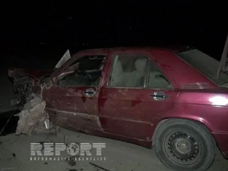 ​Cəlilabadda yol qəzasında 1 nəfər ölüb, 3 nəfər yaralanıb - FOTO