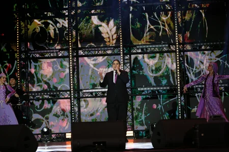 Heydər Əliyev Mərkəzinin parkında Milli Qurtuluş Gününə həsr olunan konsert keçirilib
