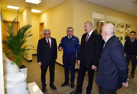 Prezident İlham Əliyev Sumqayıtda “SOCAR karbamid” zavodunun açılışında iştirak edib - YENİLƏNİB