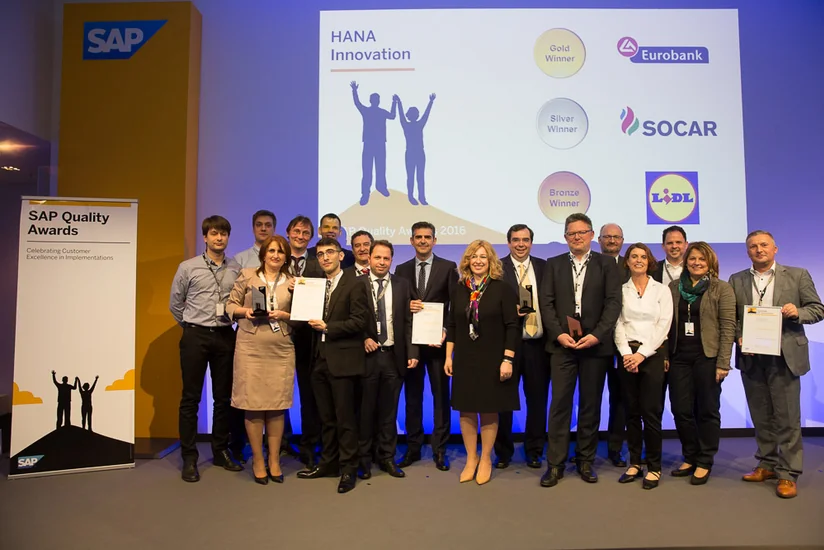SOCAR EMEA regionunda SAP Quality Awards 2016 mükafatına layiq görülüb