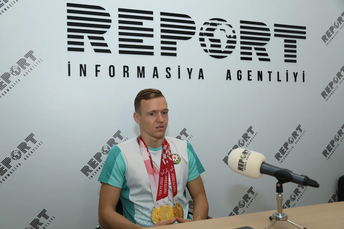 Üçqat paralimpiya çempionu: Dayanmaq fikrim yoxdur - MÜSAHİBƏ