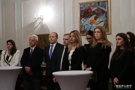 Londonda ümummilli lider Heydər Əliyevin xatirəsi anılıb - VİDEO