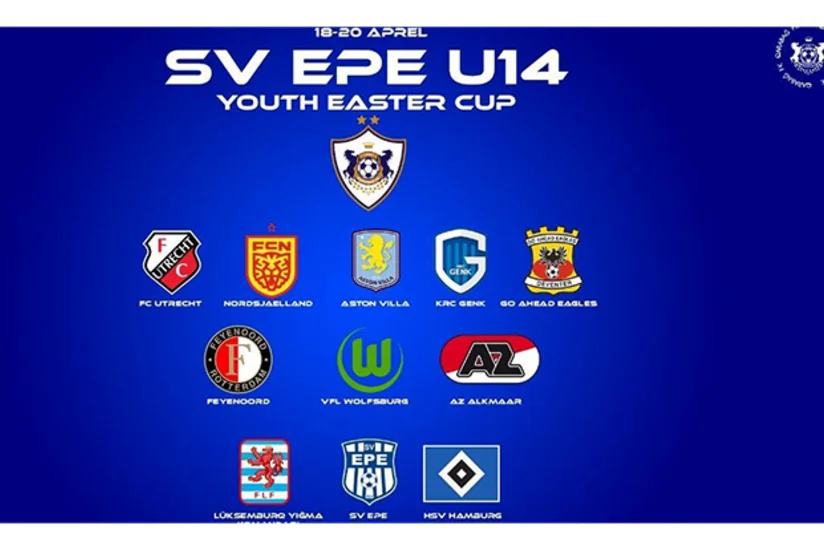 Qarabağın U-14 komandası Niderlandda beynəlxalq turnirdə iştirak edəcək