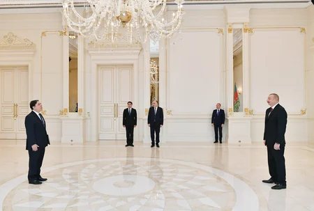 Prezident İlham Əliyev Braziliyanın yeni səfirinin etimadnaməsini qəbul edib - YENİLƏNİB