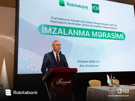 Rabitəbank ICD-nin xətti ilə verilən ilk kredit müqaviləsini imzalayıb