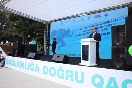 Xankəndidə “Sağlamlığa doğru qaç!” layihəsinin final mərhələsi keçirilib
