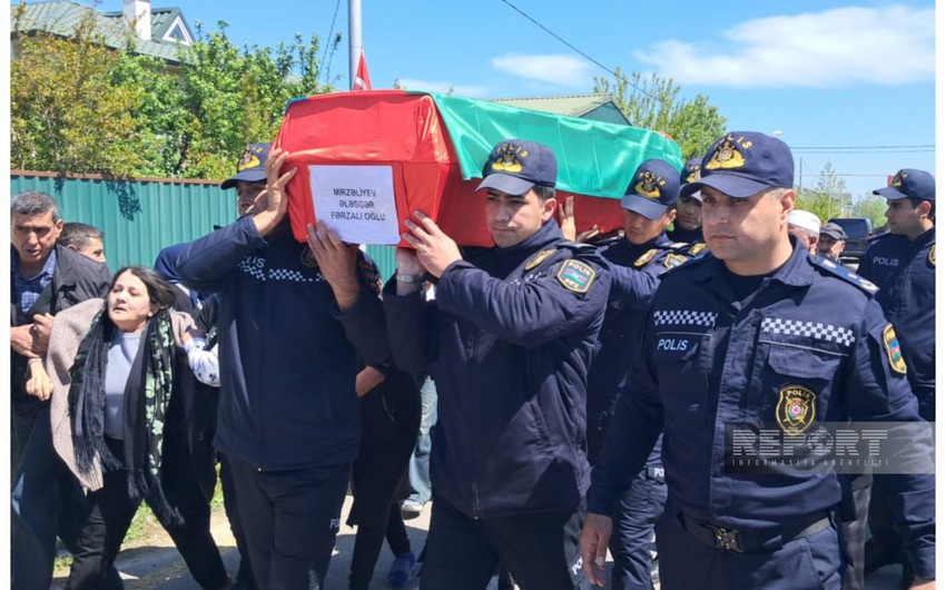 В Джебраиле простились с шехидом I Карабахской войны Алескером Мирзалиевым -ВИДЕО