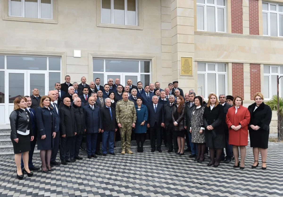 President Ilham Aliyev viewed new residential settlement for IDPs in Fuzuli