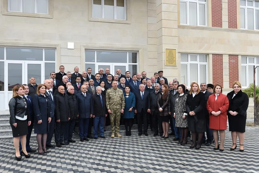 President Ilham Aliyev viewed new residential settlement for IDPs in Fuzuli