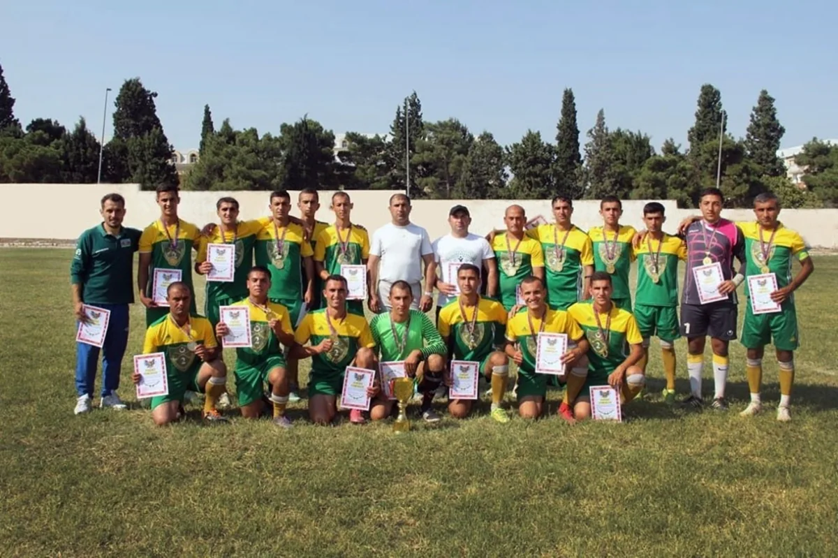 Azərbaycan Ordusunda futbol birinciliyi keçirilib