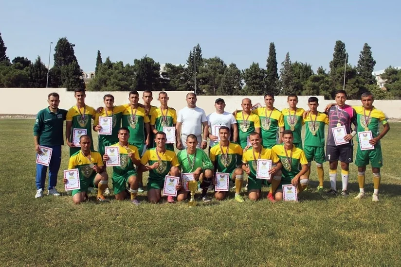 Azərbaycan Ordusunda futbol birinciliyi keçirilib