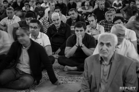 Ночь ахья в мечети Тезепир - ФОТОРЕПОРТАЖ