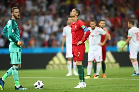 DÇ-2018: Portuqaliya Ronaldunun het-triki sayəsində İspaniya ilə heç-heçə edib