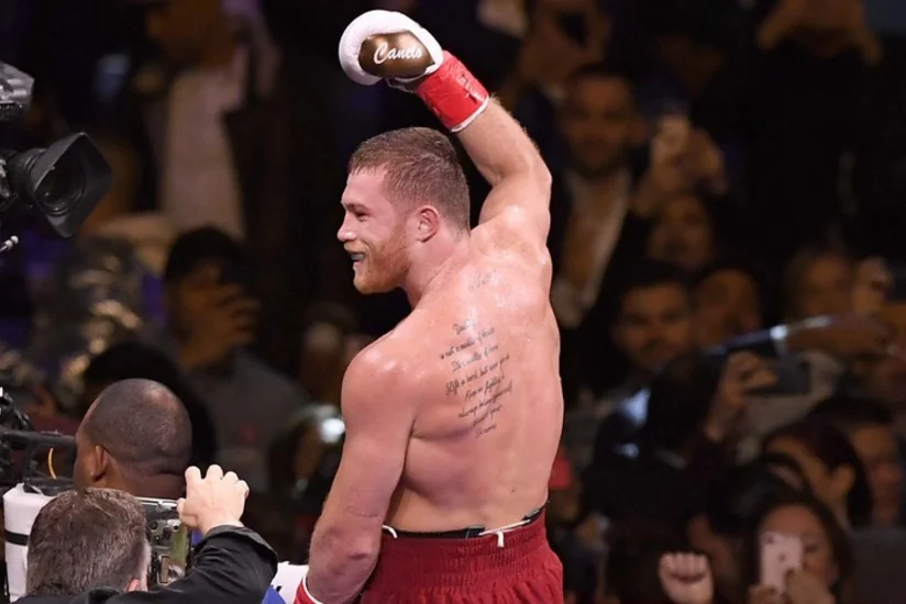 Сауль Альварес стал чемпионом мира по версии WBA в третьей весовой категории - ВИДЕО