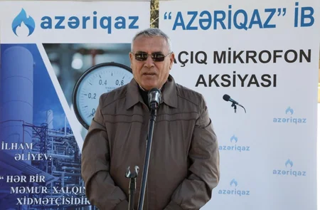 Azəriqaz Müdafiə Sənayesi Nazirliyinə məxsus zavodun qaz təchizatını bərpa edib