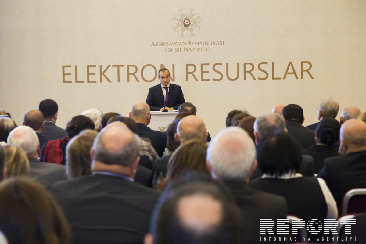 Azərbaycan Təhsil Nazirliyi elektron resursların təqdimatını edib