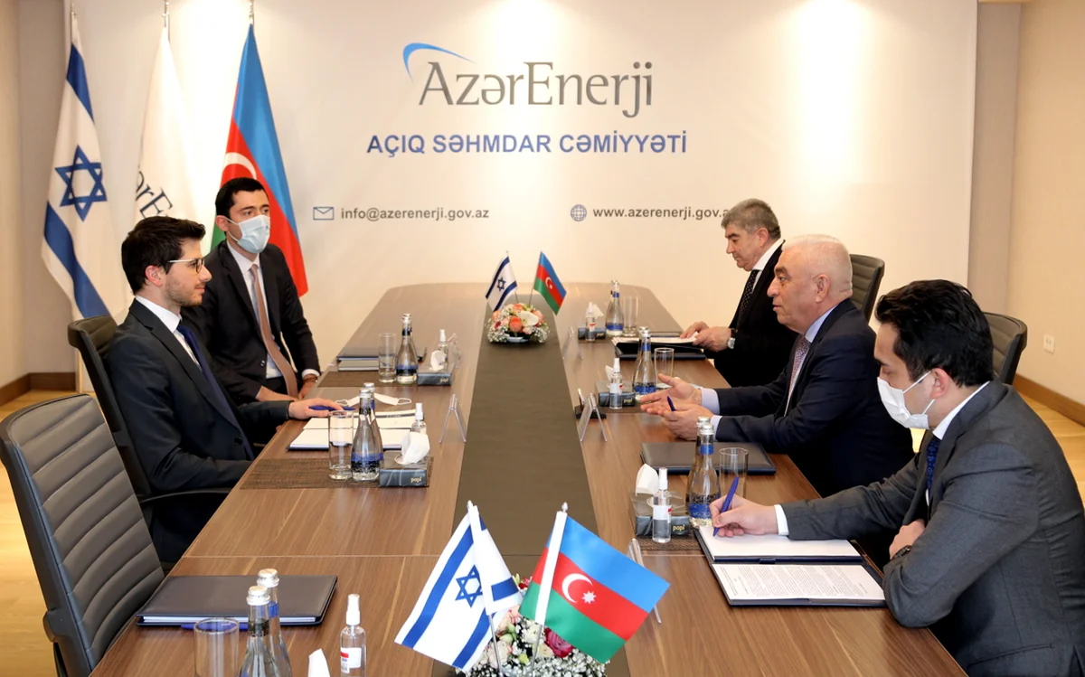 Azerbaijan and Israel mull cooperation in energy systems