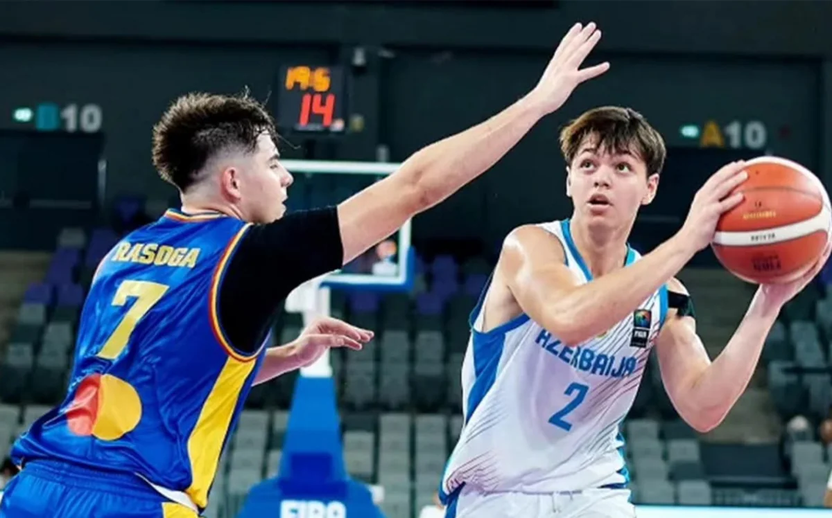 Azərbaycan millisi Avropa çempionatında ilk qrup matçını keçirib